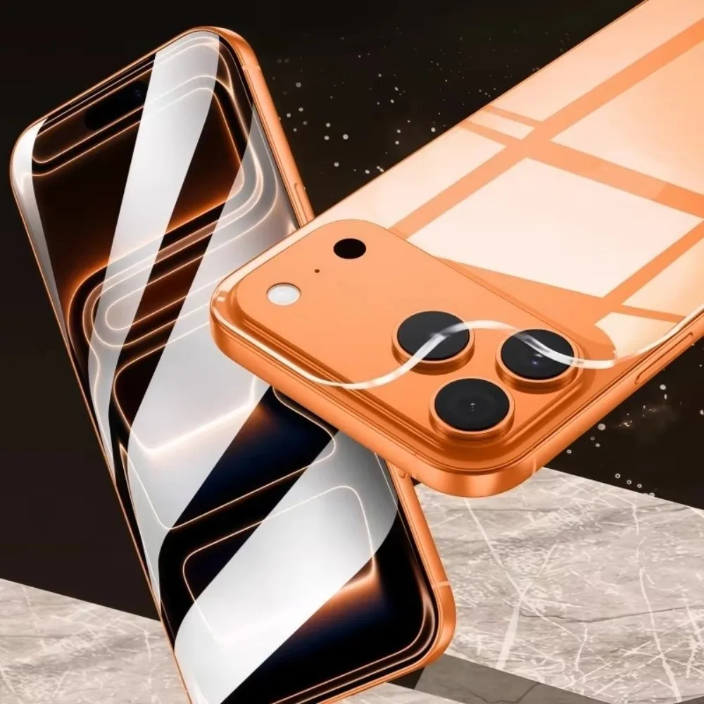 HD Clear Back Screen Protector Zachte TPU Anti-kras Hydrogel Film Anti-Shatter voor iPhone 17Pro/17 Pro Max