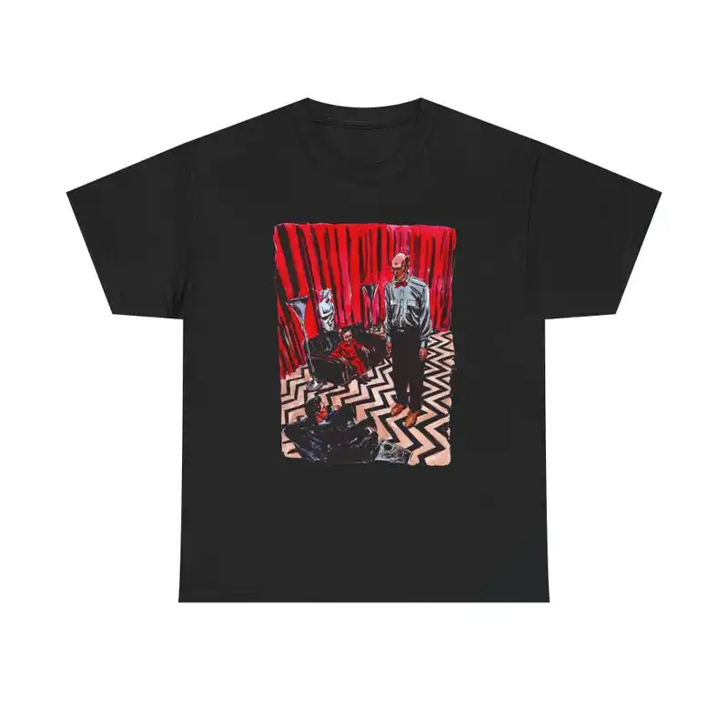 Twin Peaks Art Print - The Black Lodge - the Waiting Room unisex t-shirt