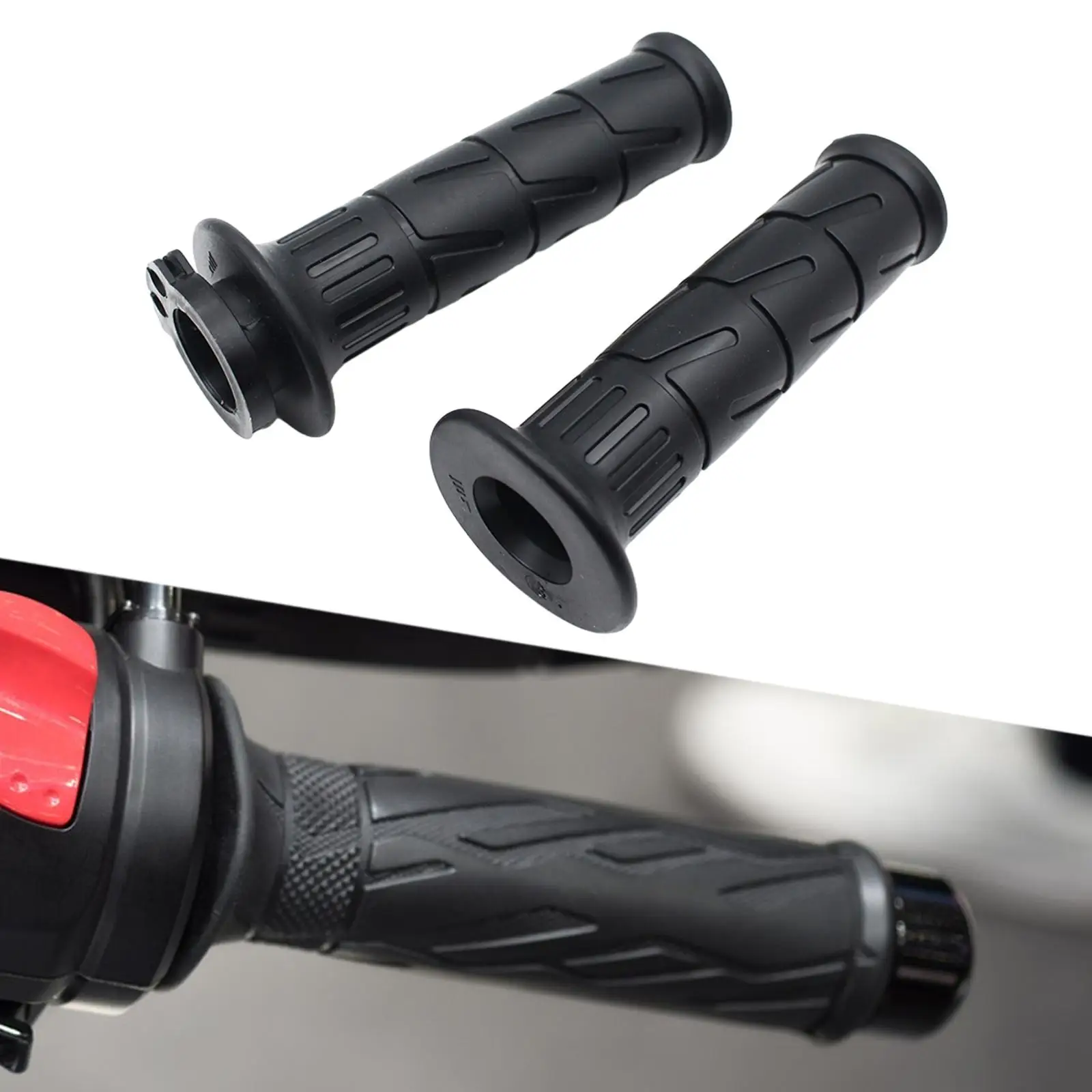 Motorcycle Handle Grip Gel Sleeve Durable Practical Non Slip Premium Motorcycle