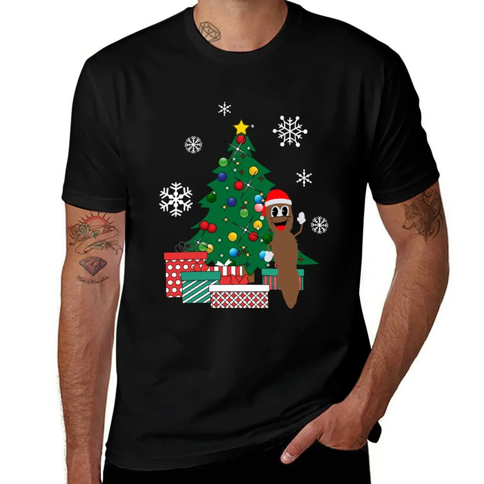 Mr Hankey Around The Christmas Tree South Park T-Shirt Clothing summer tops mens designer t shirt