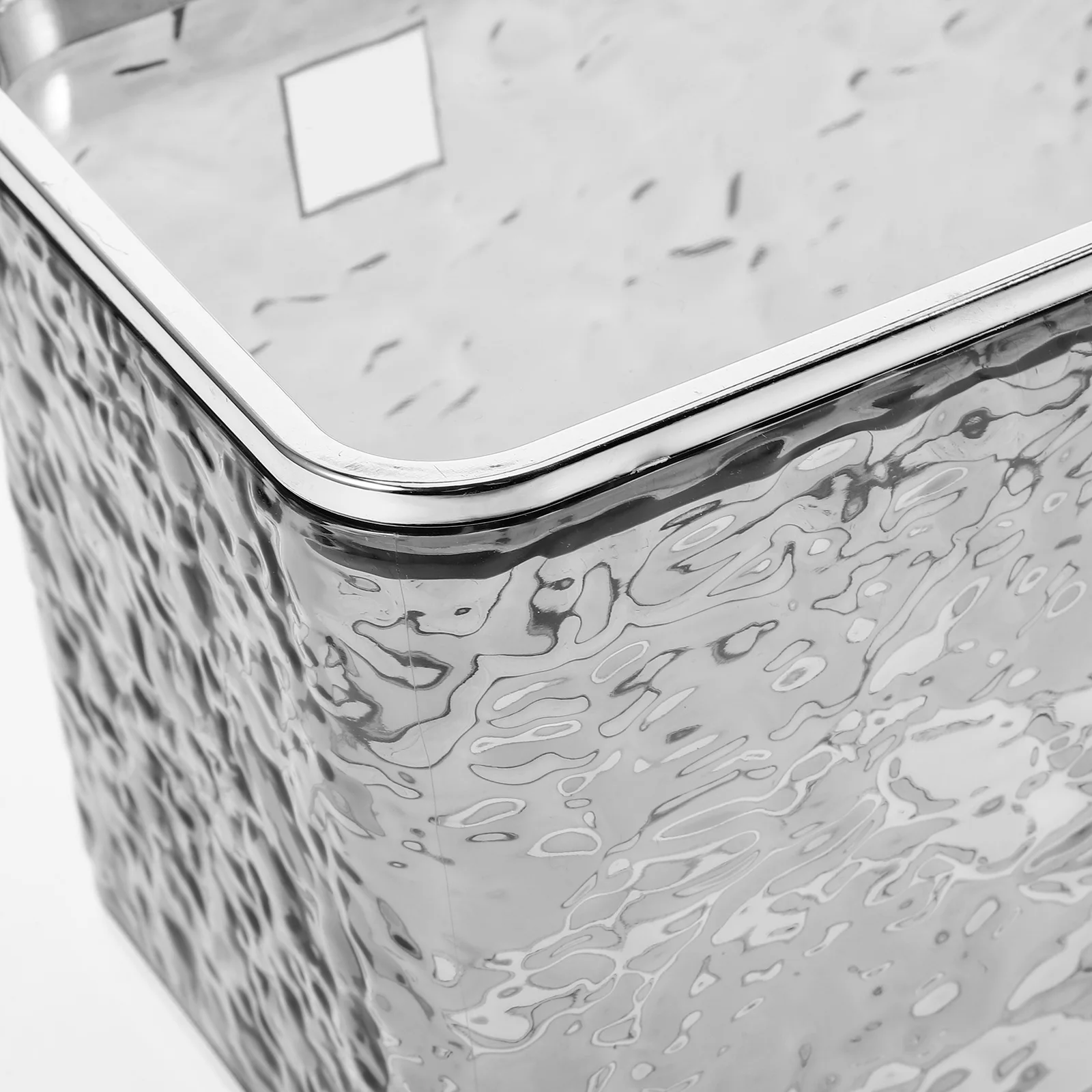 

Waterproof Toilet Paper Holder Wall-mounted No Drilling PET Material for Ceramic Tile Stainless Steel Surface Bedroom Kitchen