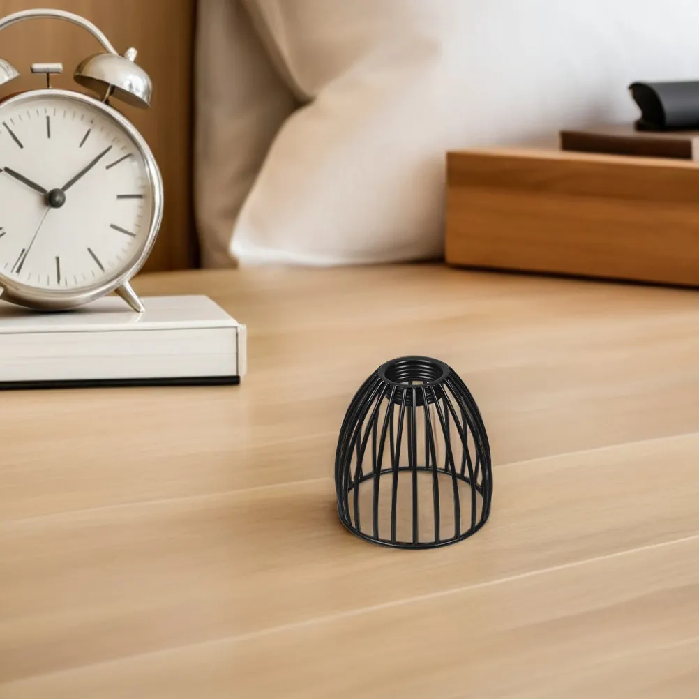 

2 шт. миниатюрных абажура в форме птичьей клетки, железный подвесной светильник для потолочной люстры, для самостоятельного декора дома, гостиной, столовой, кухни, спальни