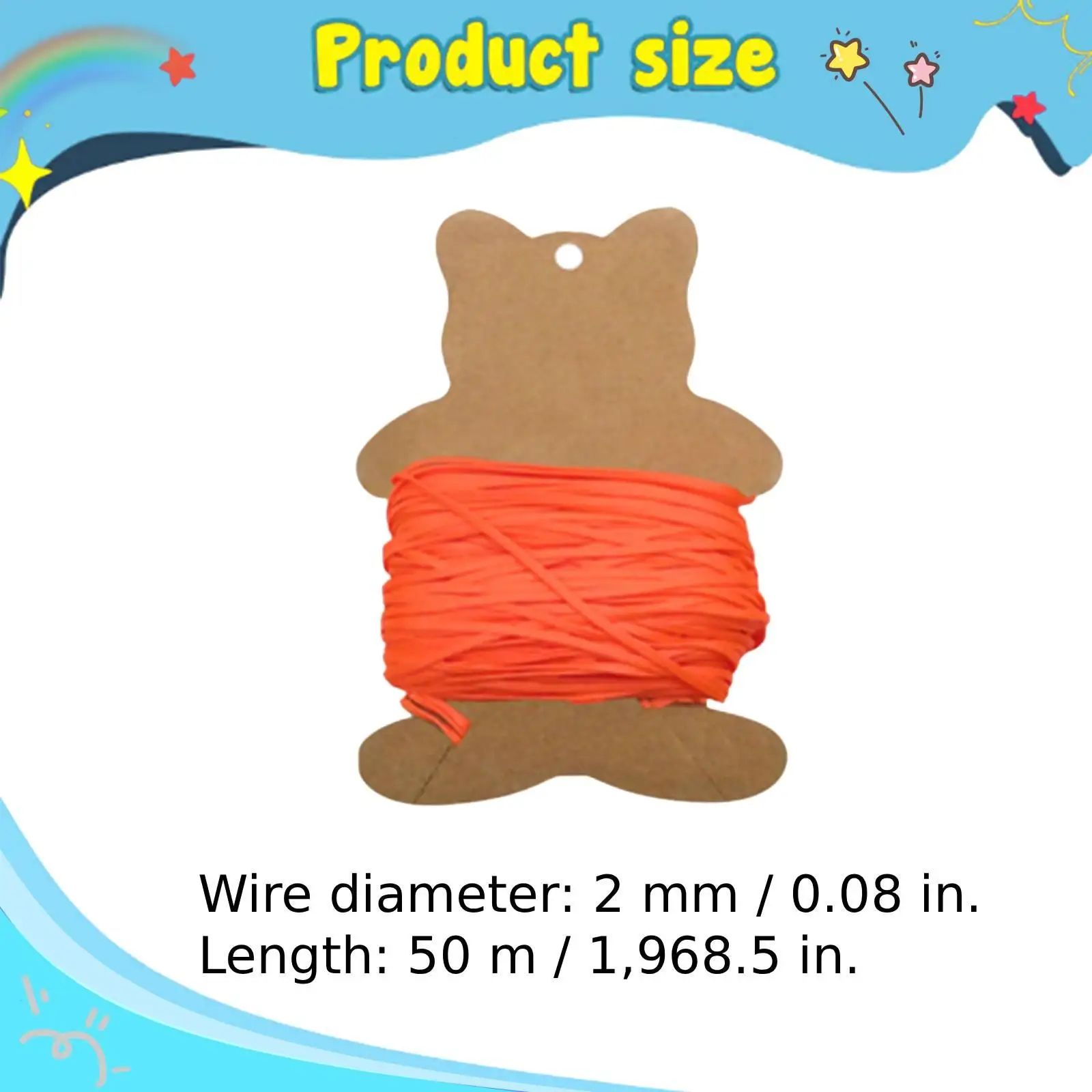 High Strength Scuba Line Nylon Flat Line Diving Reel Accessories Replacement for Underwater Sports view 4