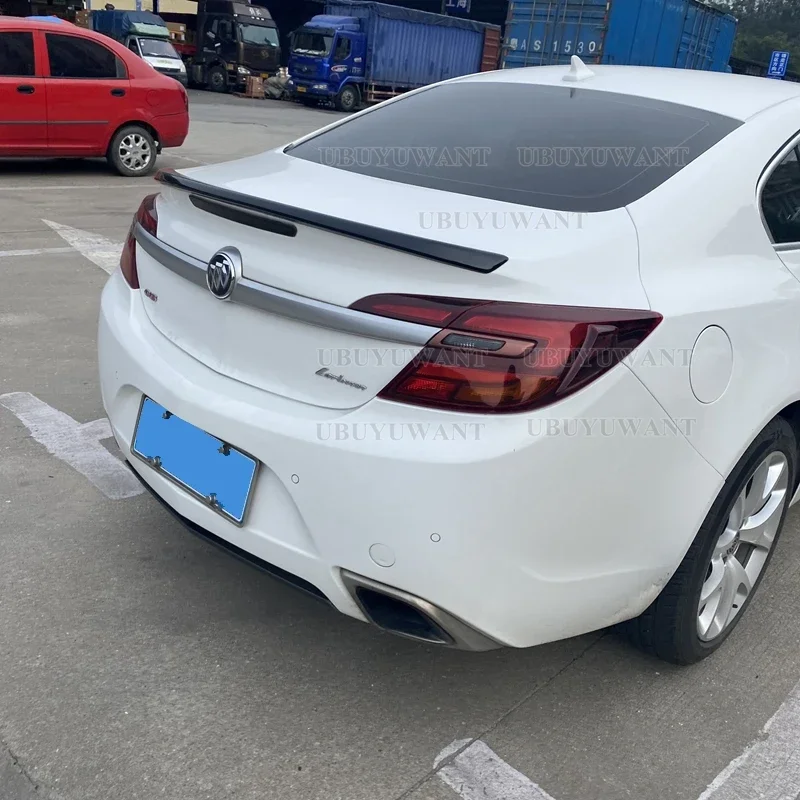 For Buick Regal GS Opel Insignia 2009-2015 Car Styling ABS Plastic Unpainted Color Rear Trunk Wing Boot Lip Roof Spoiler