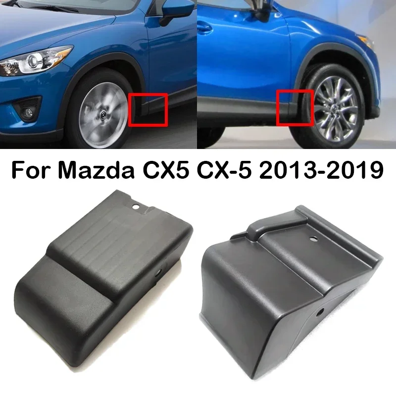 

Car Front Mudguard Fenders Fender-Lower Molding Trim Cover Angle Cap For Mazda CX5 CX-5 2013 2014 2015 2016 2017-2019 KD5H-51W70