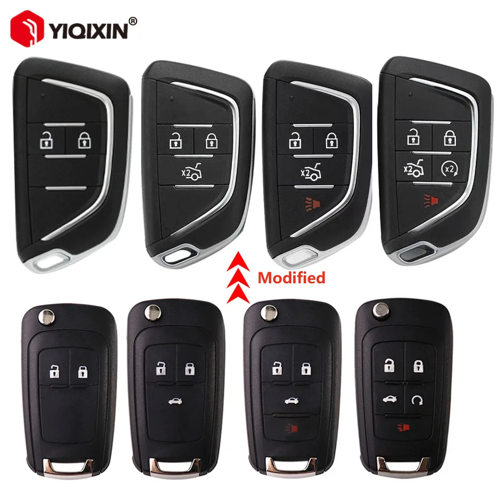 Modified Remote Car Key Shell For Opel Astra Vauxhall J Insignia Zafira Mokka Holden For Chevrolet Cruze Epica Lova Aveo Camaro