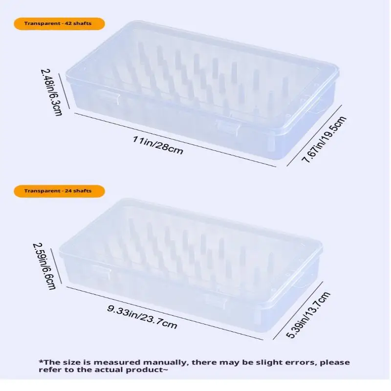 NEW 42 Axis Needle And Thread Box Household Storage Box Multi Functional Transparent Needle And Thread Set Thread Box Sorting
