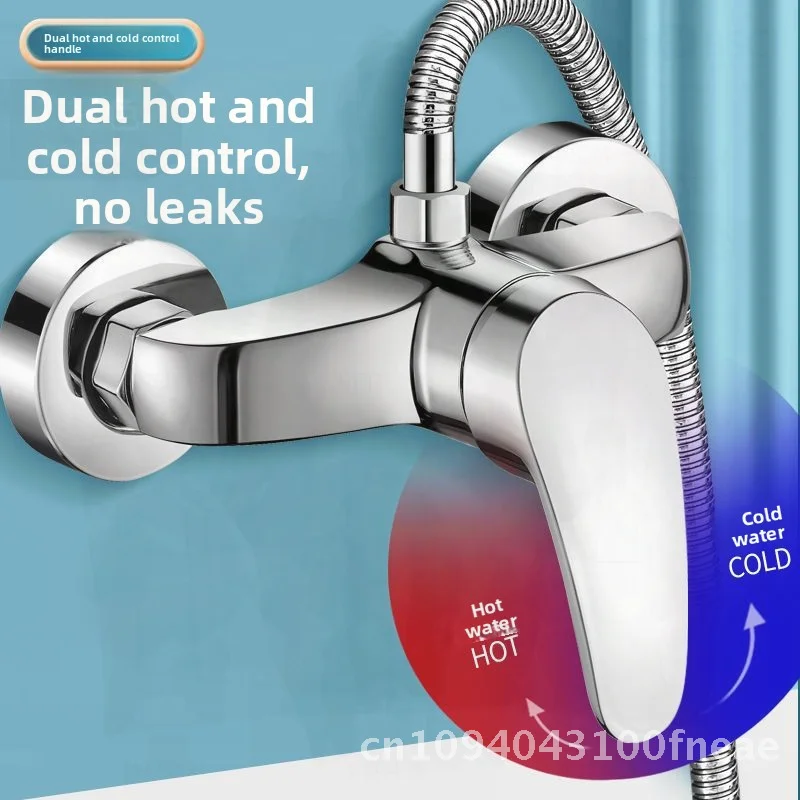 

Медный смесительный клапан для душа, смеситель для горячей и холодной воды, солнечный переключатель для душа, скрытая ванная комната, современный минималистичный дизайн