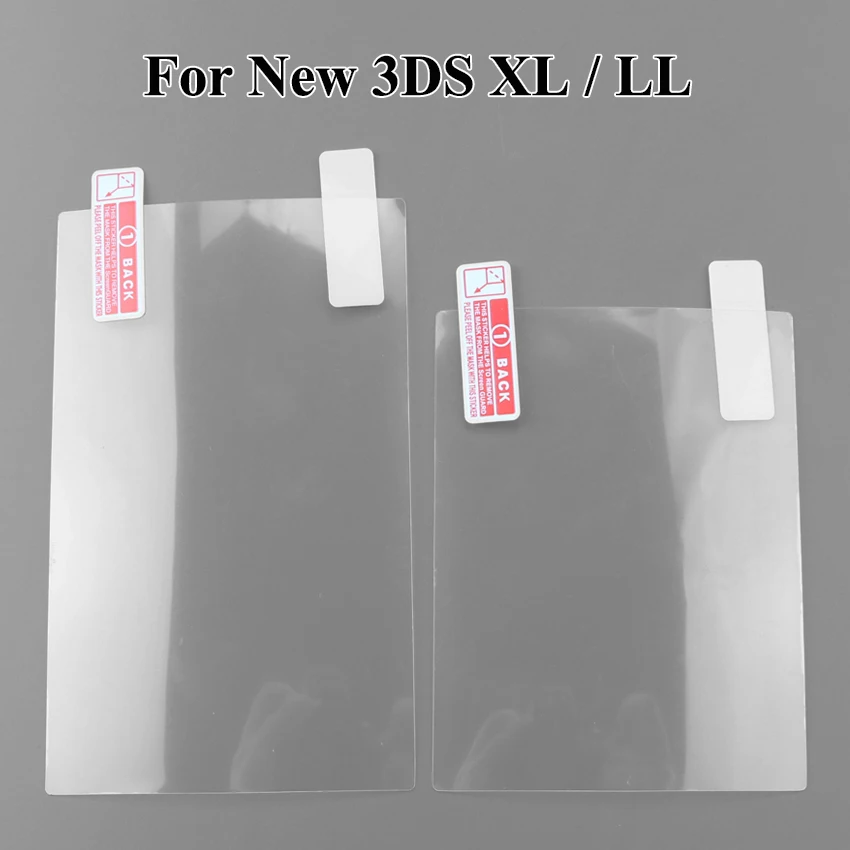 1PCS Top Bottom HD Clear Beschermfolie Voor Nintend DSL NDSL voor 2DS Nieuwe 3DS XL LCD Screen protector