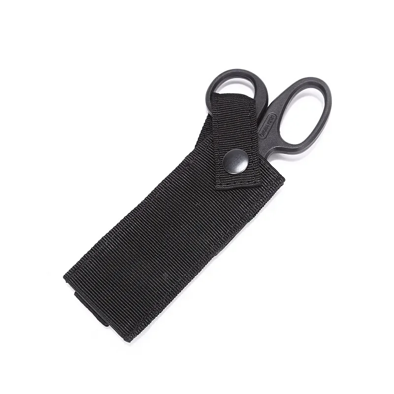 Tactical Molle Medical Scissors Pouch Flashlight Knife Holster EMT Holder Outdoor Hiking Hunting Accessories EDC Tool Waist Bag