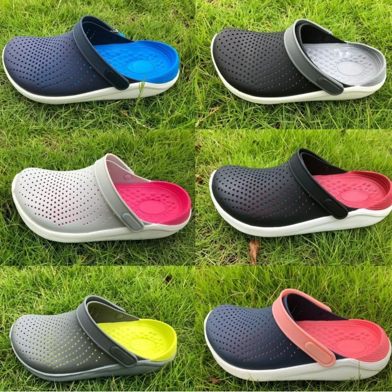 

EVA casual men's and women's hole shoes non-slip outdoor soft-soled slippers summer couple sandals