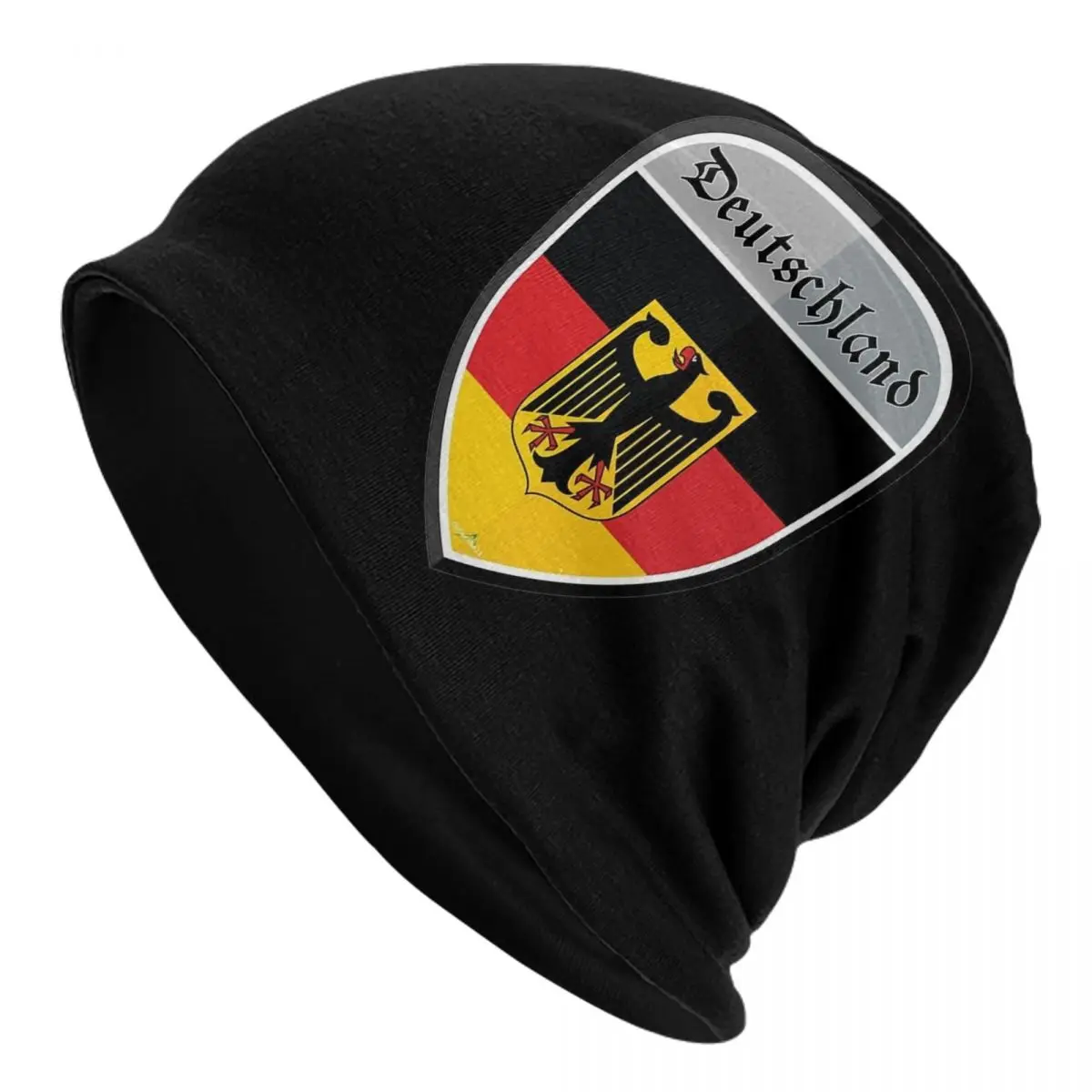 Germany Deutschland German Deutsch Shield Skullies Beanies Hats Motorcycle Cool Ski Caps Warm Thermal Elastic Bonnet Knitted Hat