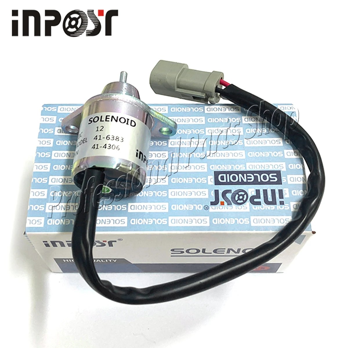 TK 41-6383 12V Stop Shutoff Soleniod For Thermo King for Yanmar 41-4306 1503ES-12S5SUC11S SA-4920 SA-4564 SA-4817