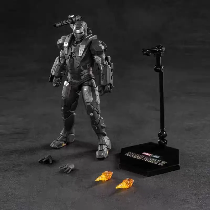 

Оригинальные ZD TOYS MARVEL INFINITY SAGA IRON MAN 2 IRON MAN War Machine MARK 1, не блестящая фигурка аниме, модель игрушки, украшения