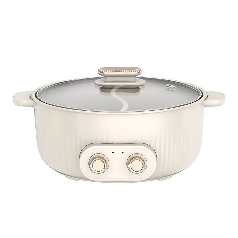 Autumn and winter multi-functional electric heating pot 4-8 people integrated household electric pot 6L