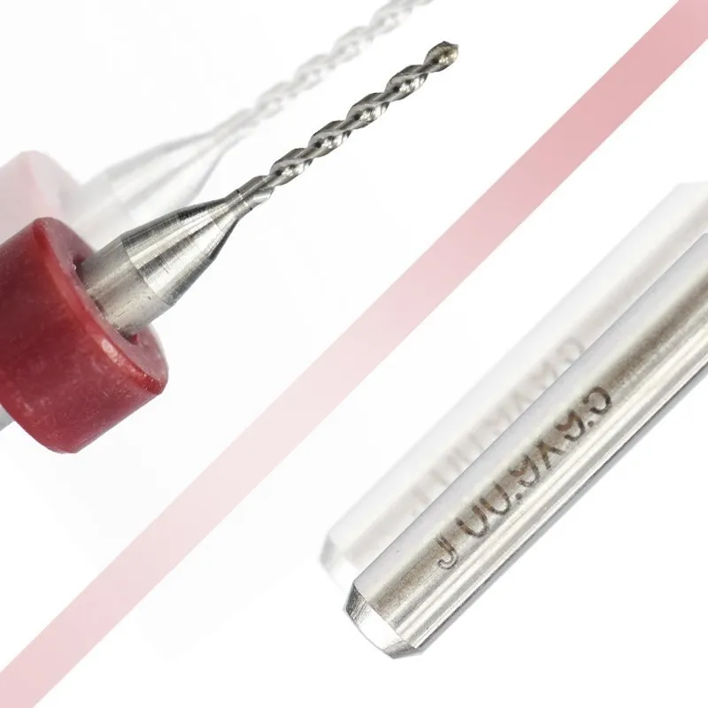 10pcs 0.1-5.0mm PCB 드릴 비트 인쇄 회로 기판 총 드릴 비트 마이크로 카바이드 미니 드릴 비트 구멍 드릴링 커터