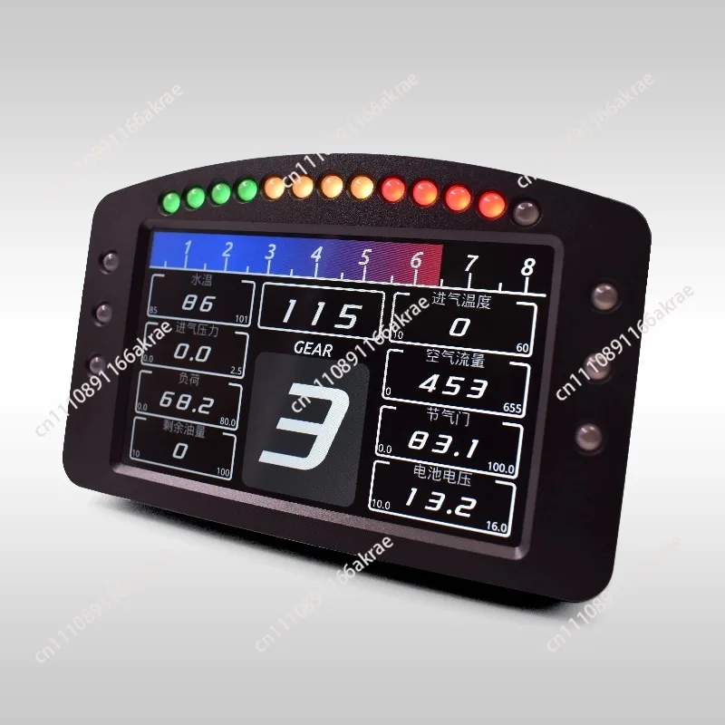 for Car manual automatic transmission racing car 7 inch meter + OBD line
