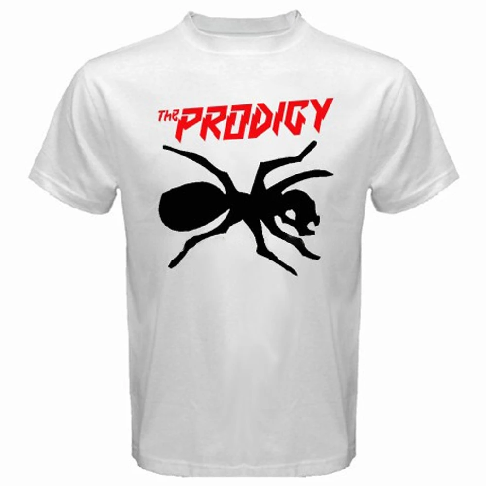 S-5XL Asian Size Man Leisure T Shirt The Prodigy Electronic Music Tshirt Fashion Casual Male Tops Summer T Shirts Camiseta