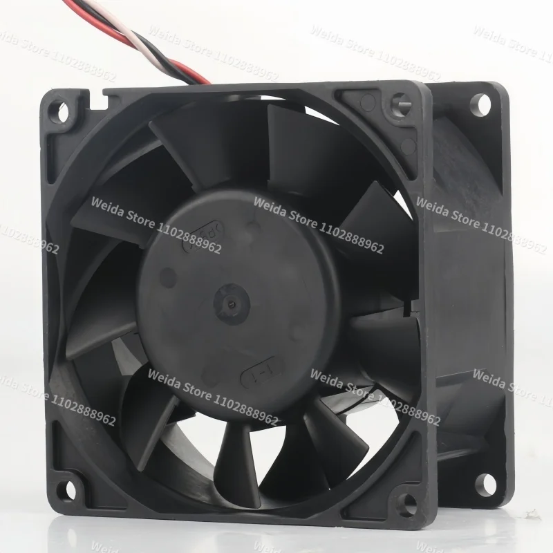 Cooling fan New original NMB 5V 12V 48V AC EC 8038 8CM 80X80X38MM 08038RA-24R-GU inverter High air volume three wire DC24V 1.10A