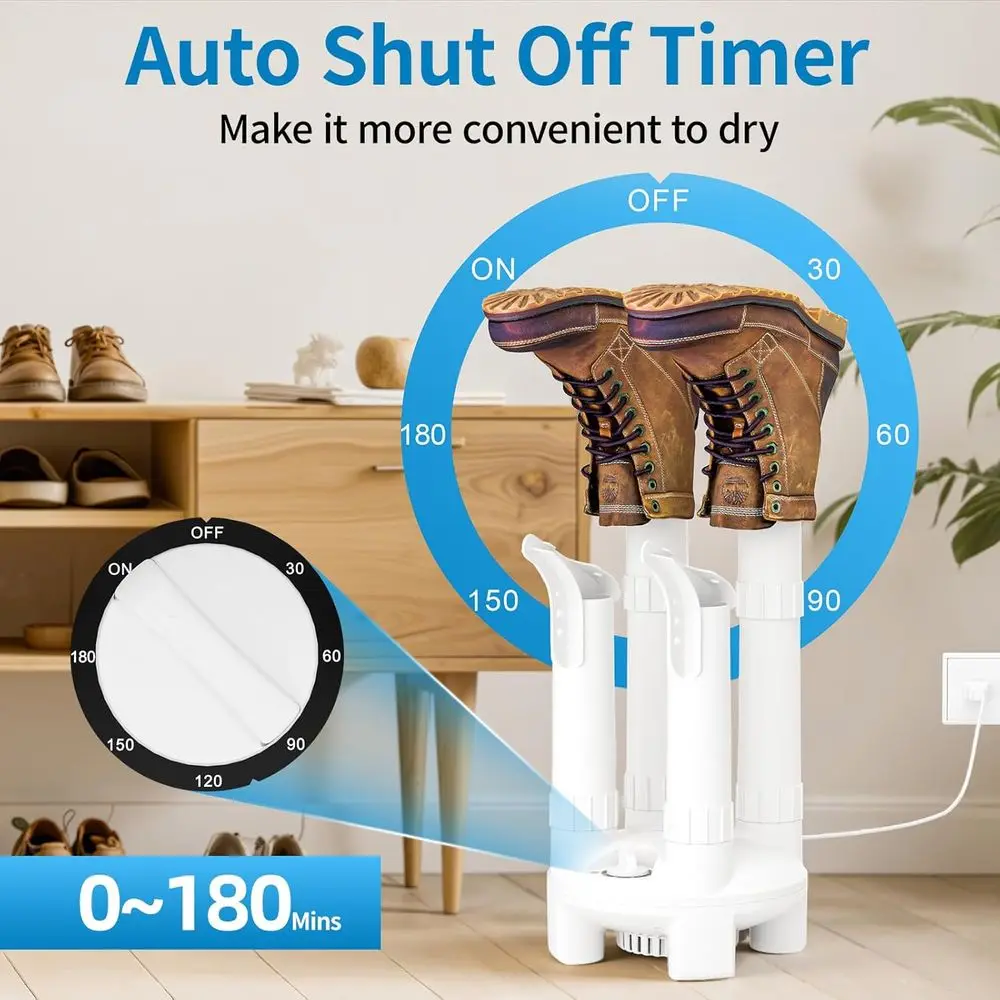Suszarka z timerem, biała