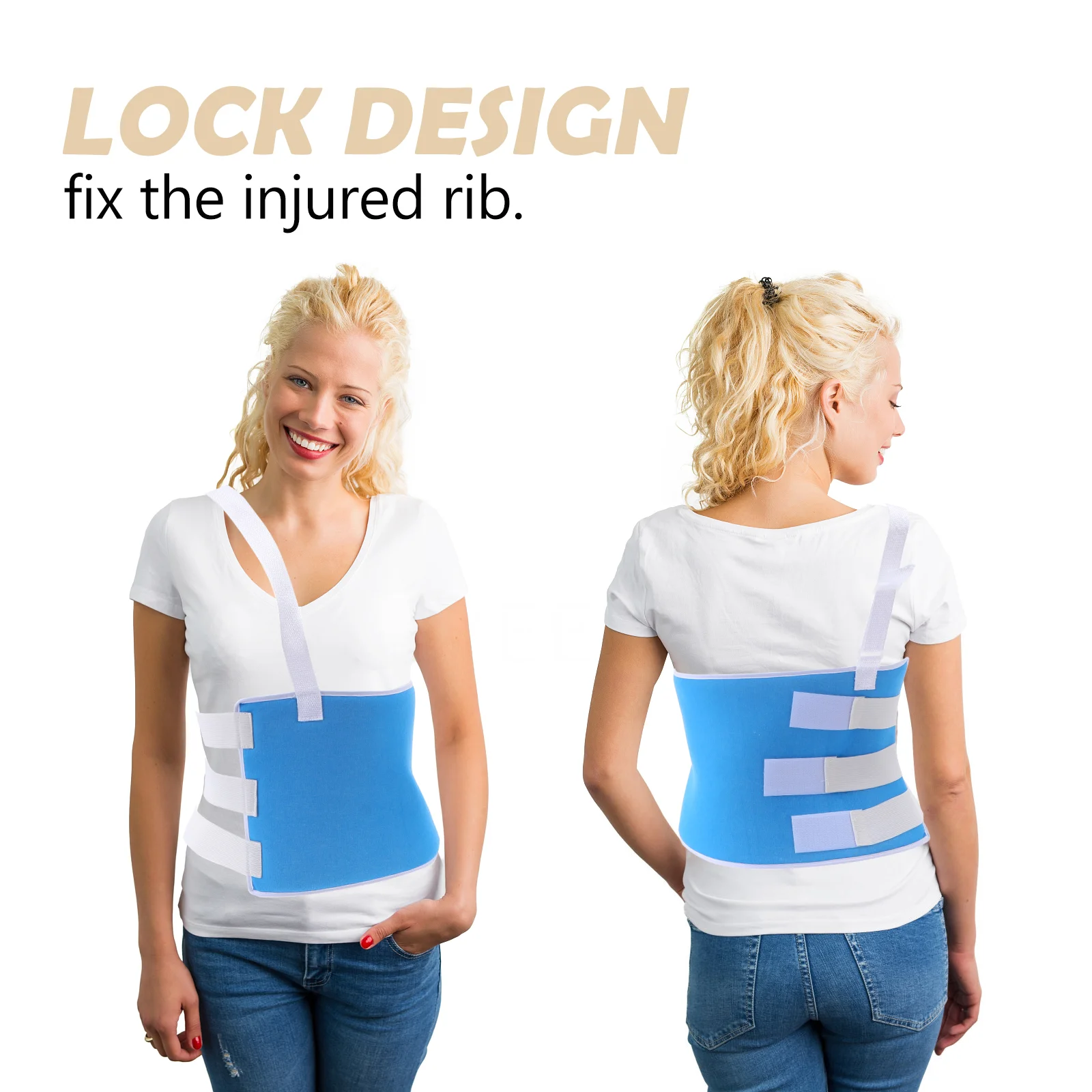 Broken Rib Wrap Broken Rib Support Bruised Rib Wrap Rib Injury Belt Fractured Ribs Brace Rib Injury Binder