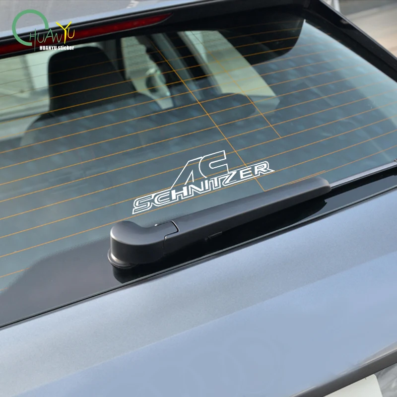 Car Styling Car Vinyl Decal AC Schnitzer Window Car Body PVC Carving Decal Sticker for BMW X1 X3 X5 X6 3series 5 Series 7 Series