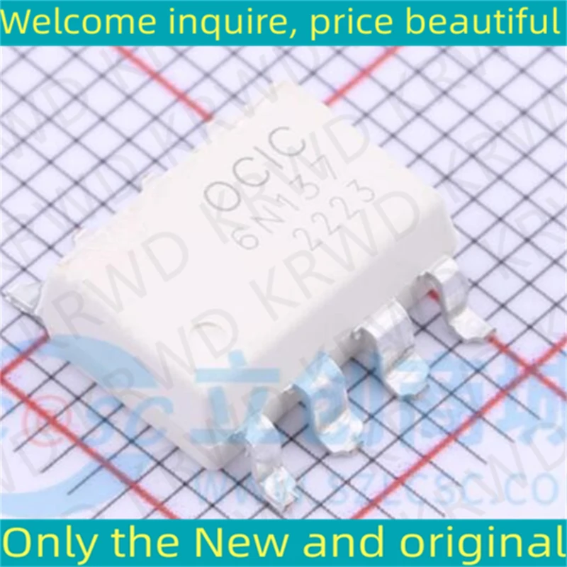 10PCS 6N137 New and Original Chip IC CY6N137S(TP1) CY6N137S CY6N137 6N137 SOP-8