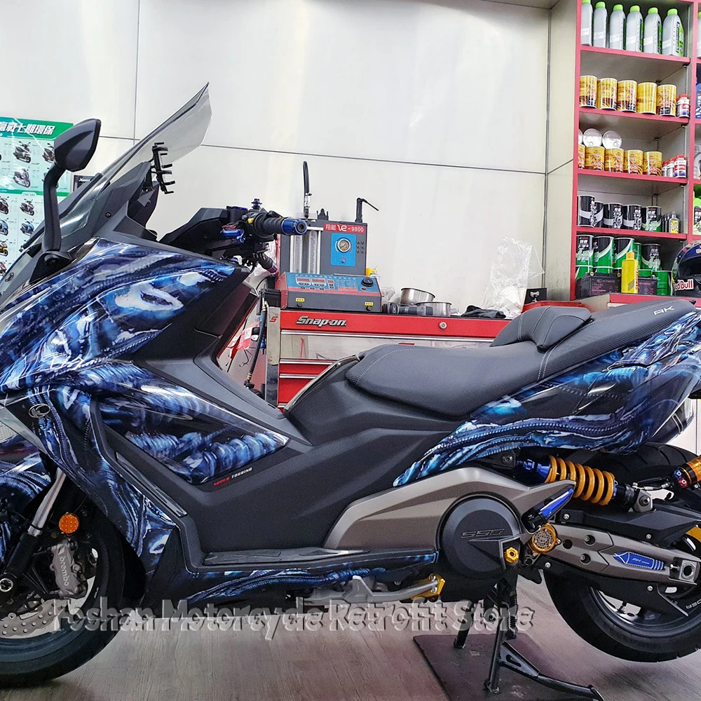 For KYMCO AK 550 AK550 PREMIUM Pivot cover Oil dipstick 2018 2019 2020 2021 2022 2023 2024 Motorcycle Modifications Accessories