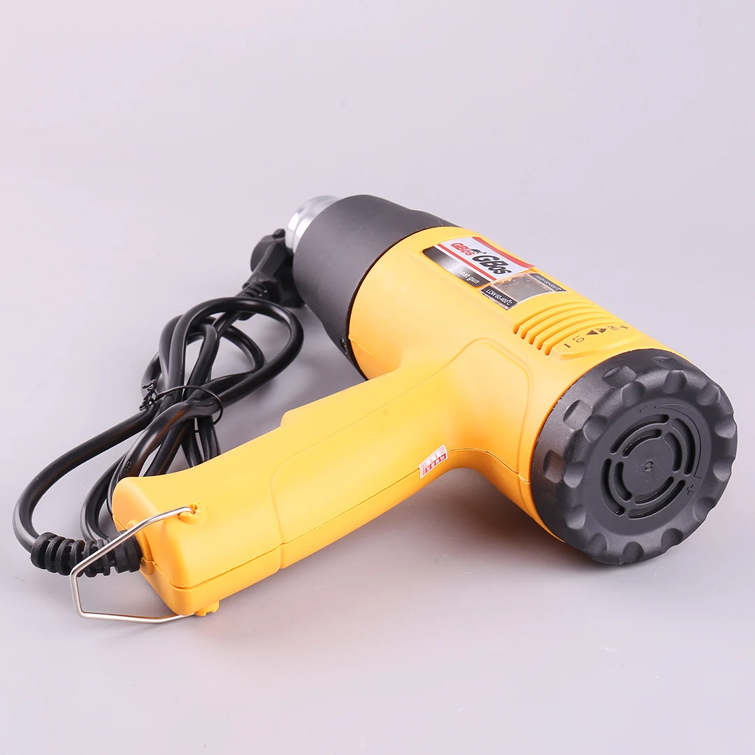 1600W AC220 Digital Electric Hot Air Gun Temperature-controlled Building Hair Dryer Heat Gun Soldering Tools Adjustable+ Nozzle