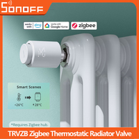 SONOFF TRVZB Zigbee Thermostatic Radiator Valve Smart Control Child Lock Frost Protection for Smart Home Work with Alexa Google