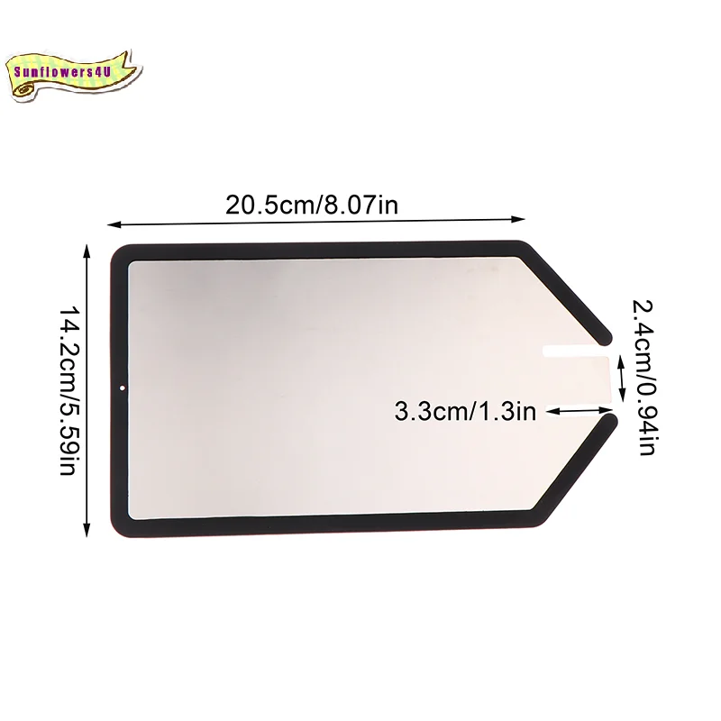 1Pc Reusable Monopolar Stainless Steel Neutral Electrode Plate Esu Grounding Pad Neutral Electrode Return Plate140mm*240mm