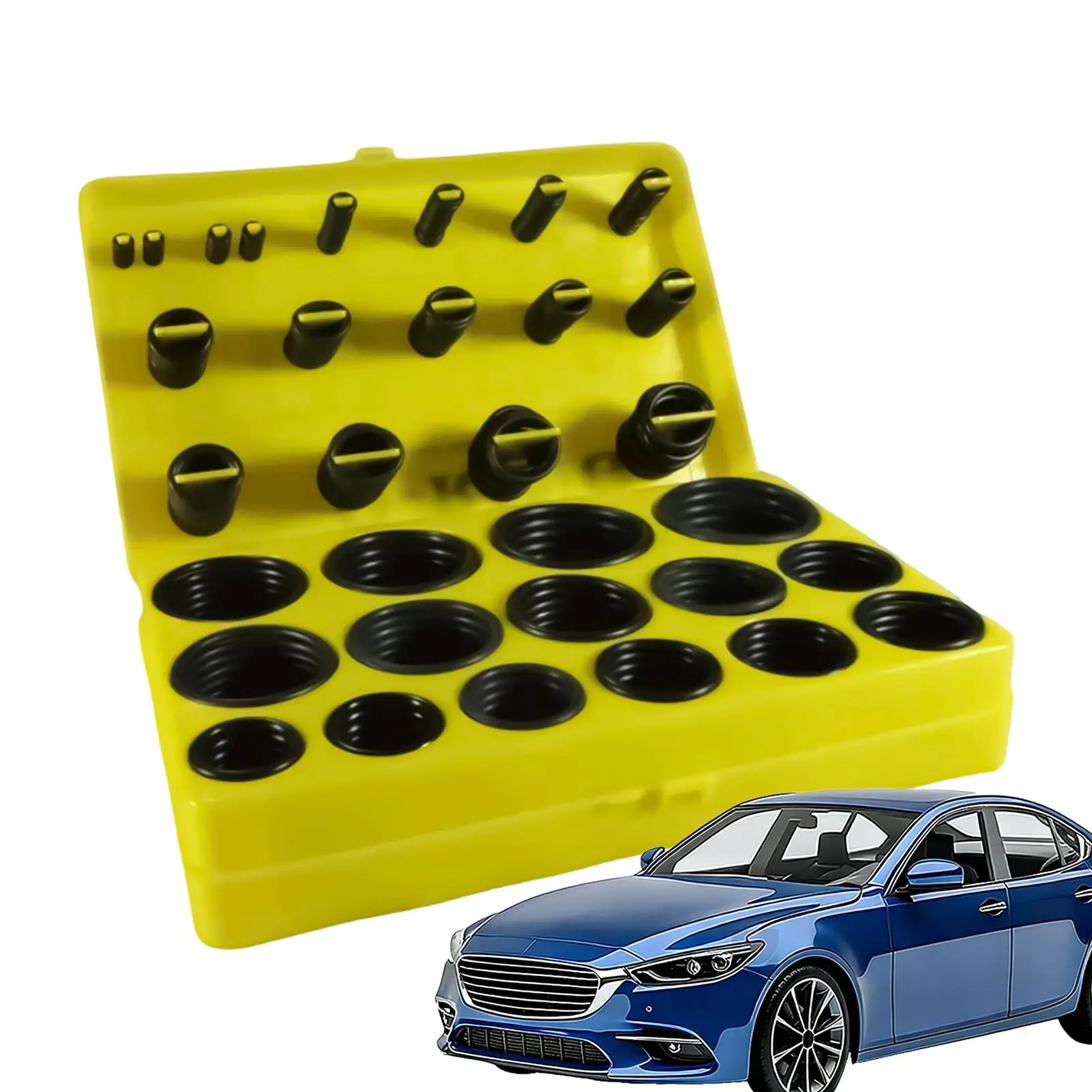 30 Sizes O-ring Set Nitrile Rubber 70 Type Rubber Hose O Ring Kit For Automotive Plumbing Hose Repair Sealing Connection
