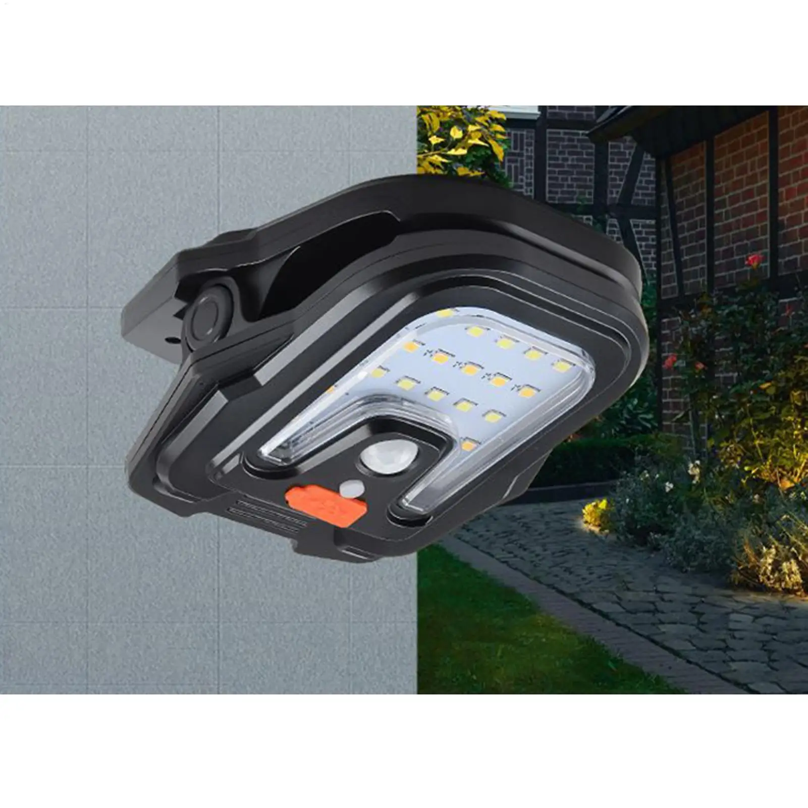 كليب على أضواء الحركة الشمسية المحمولة بقاء الإضاءة محس حركة الإضاءة الأمنية لبوابة السياج حديقة المرآب التخييم سطح السفينة