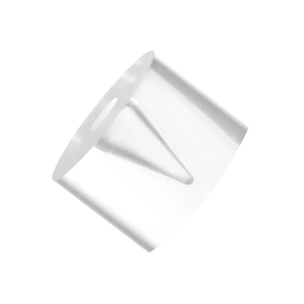 حامل مخروطي للآيس كريم من الأكريليك بفتحة واحدة لمخاريط الآيس كريم السوشي لفة يدوية عرض دعامة مخروطية أكريليك للحفلات