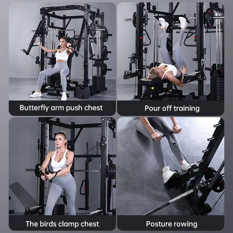 Comprehensive Training Device Fitness Home Exercise Multifunction Gym Equipment Smith Machine