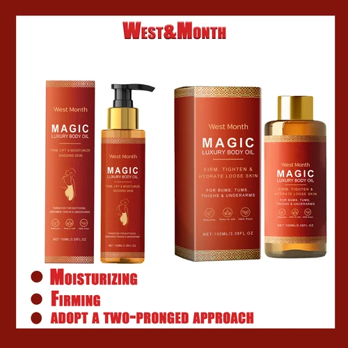 West Montr aceite hidratante reafirmante corporal y aceite hidratante hidrata la piel suave y reafirmante cuidado diario aceite nutritivo