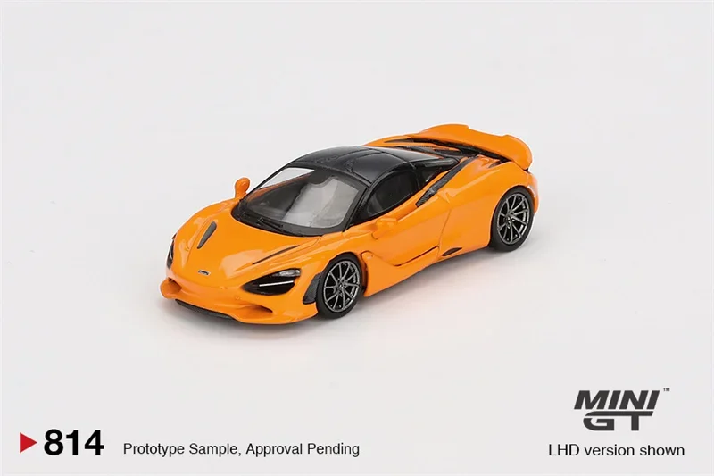 MINI GT 1:64 750S Orange Diecast Model Car