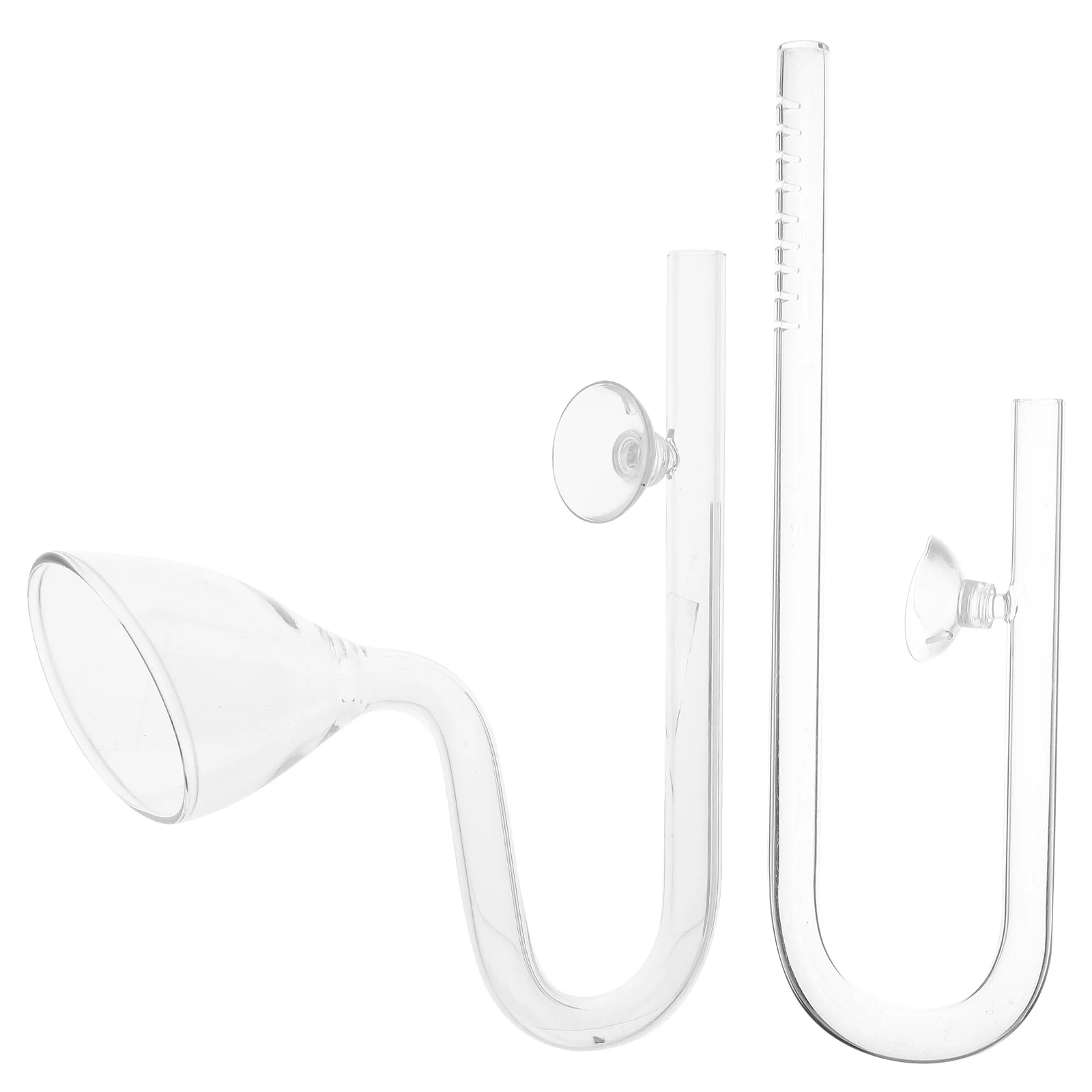 

Glass Aquarium Fish Tank Water Siphon Pump Easy Use Durable Glass Design Adjustable Flow for Gravel Cleaning and Aquarium Water