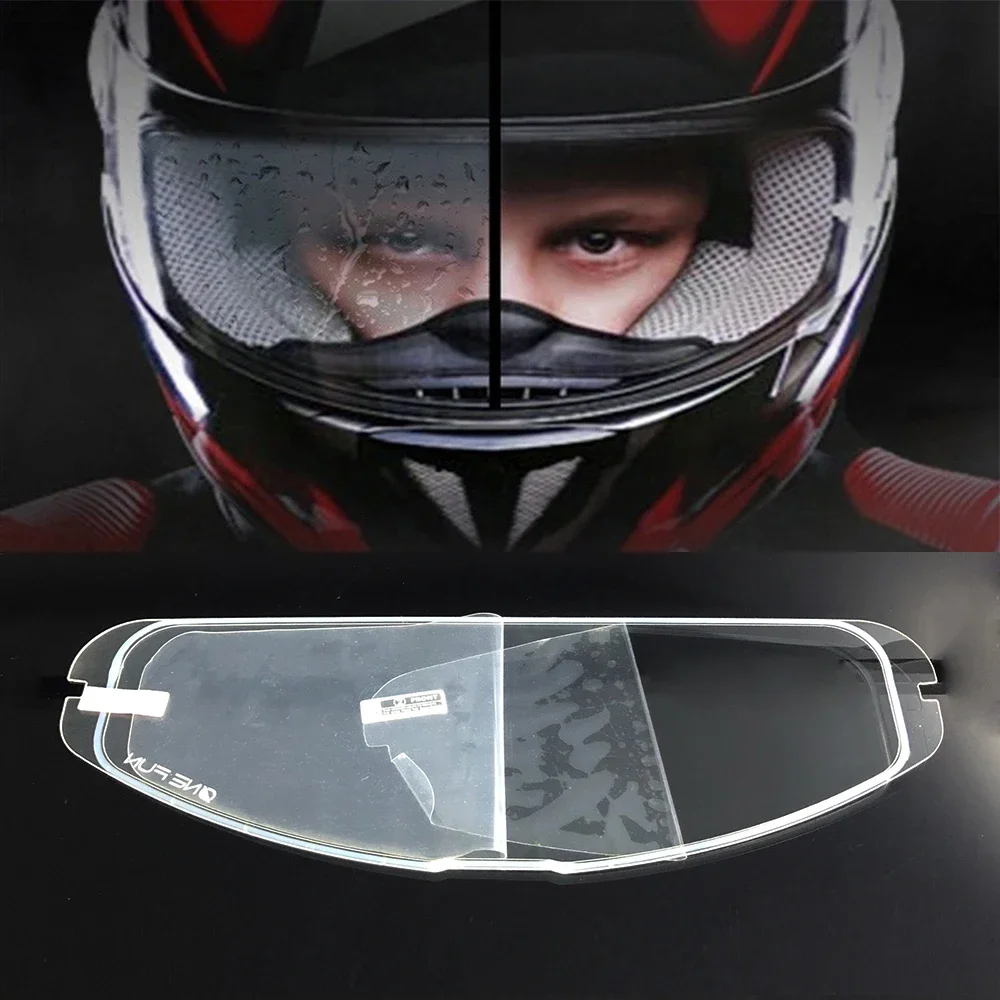 Motorcycle Helmet Visor Film Anti Fog Film Sticker Patch for OGK Kabuto Aeroblade 5 AEROBLADE6 F17