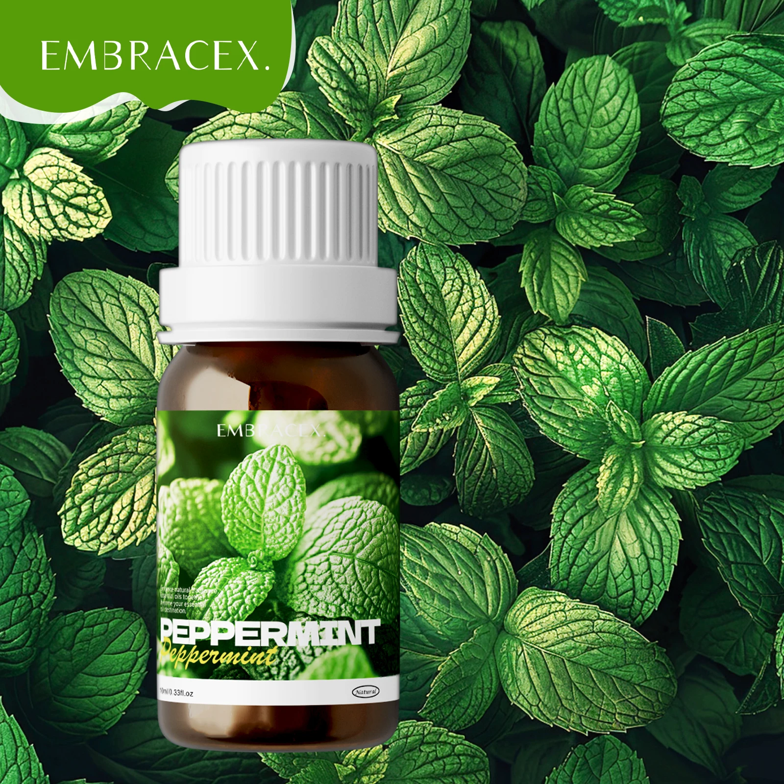 Huiles essentielles de menthe poivrée 10ml, huiles essentielles revitalisantes, huile de menthe poiv