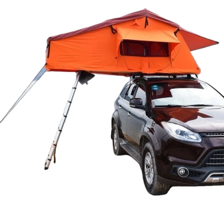 for 2025 Hot Sale 4WD Overlanding Soft Shell Roof Top Tents 4-Person Pop up Tent for Vehicles Hot Selling Overlanding Gear