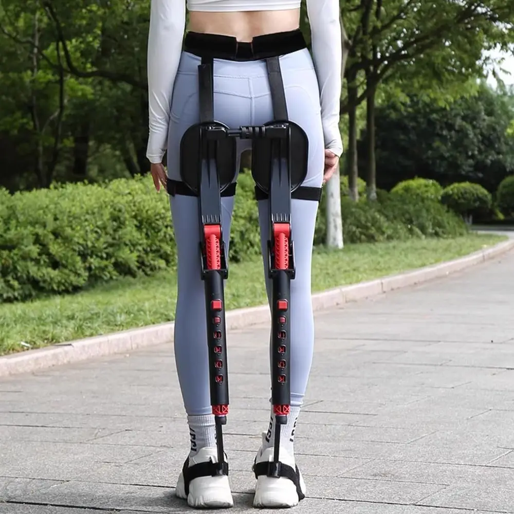 

Portable Supportive Seat - Wearable Exoskeleton for Comfort Anywhere, Up to 150kg, Red