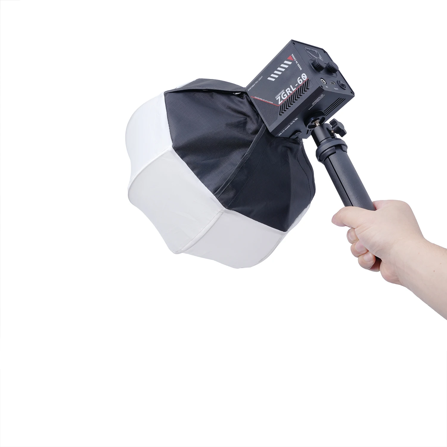 30cm Lantern Softbox with Mini Bowens Mount Quick Release Ball Diffuser Light Modifier for Mini Outdoor COB lamp