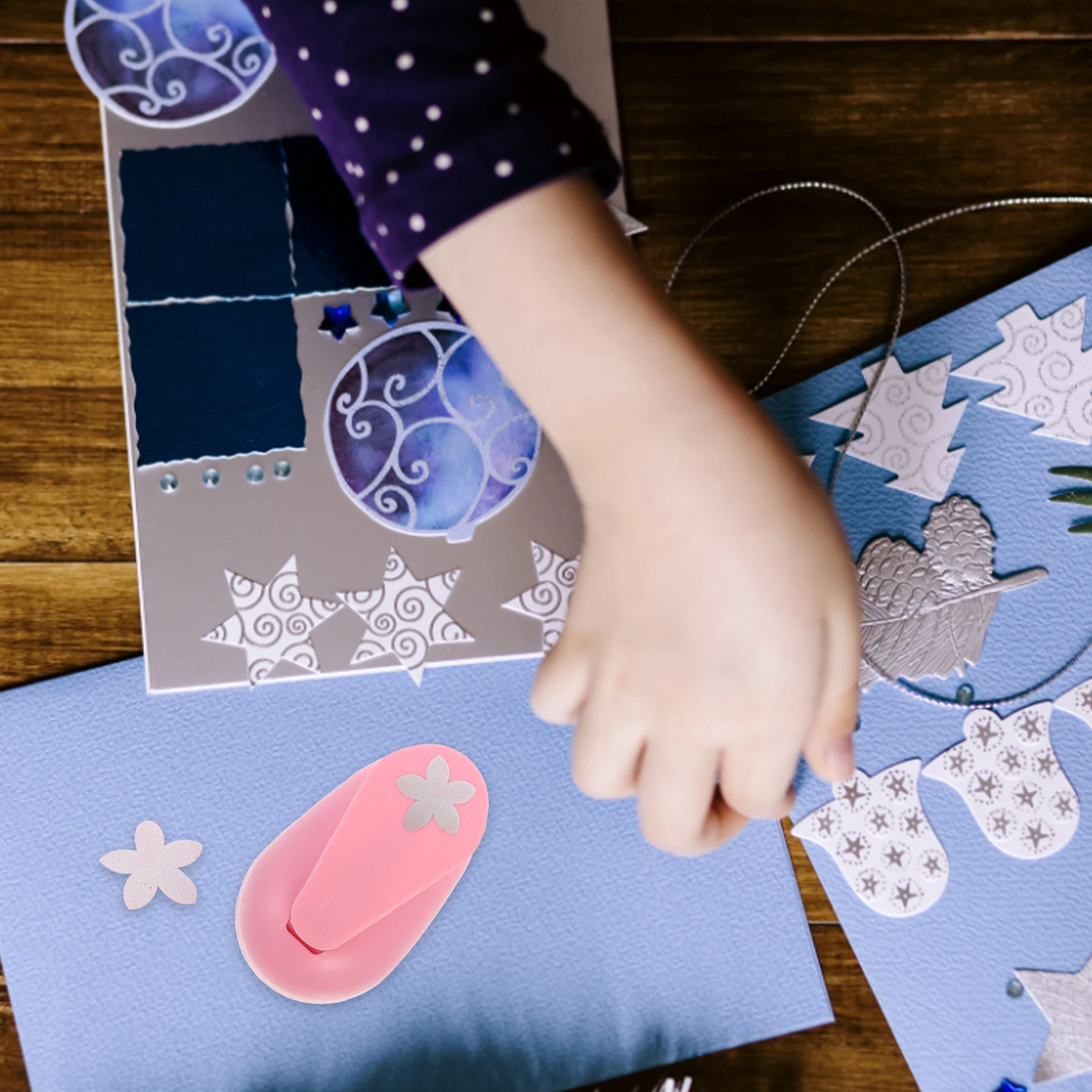 

Scrapbook Embossing Device Handmade Punch DIY Punching Tool Cutting Machine Scrapbooking Punches Craft Tab Creative Hole Child