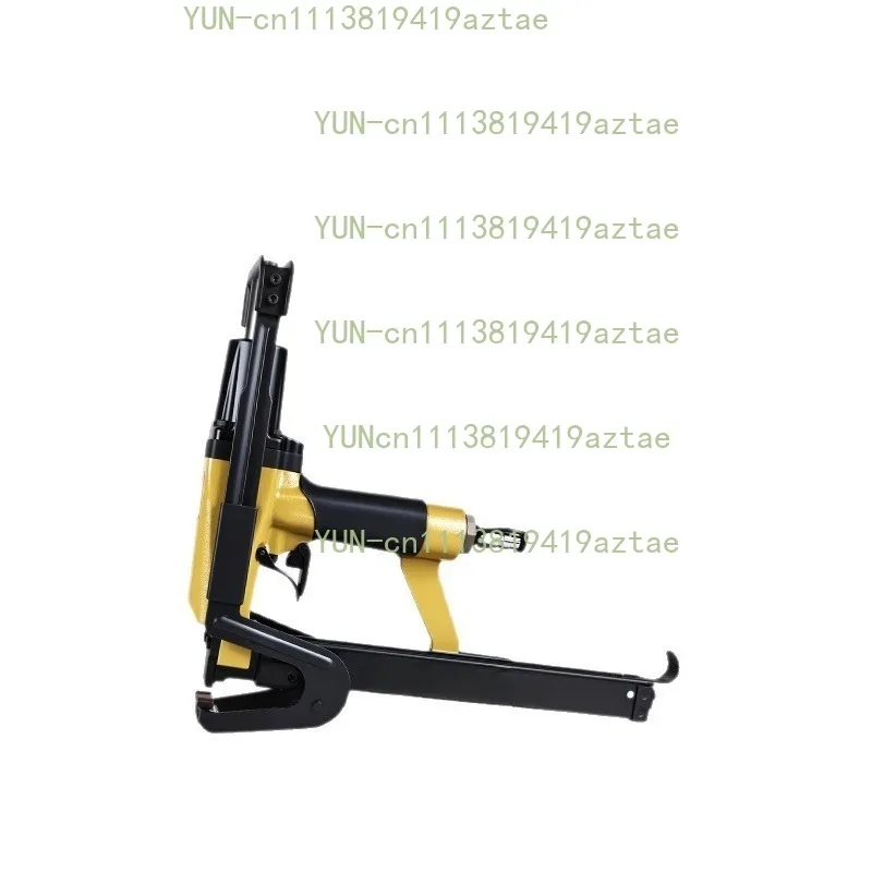 P88U Pneumatic Air Stapler Brown Chip Nailing Gun Upholstery Tool for Sofa Cushion Felt Blanket Woodworking Fabric Fixing