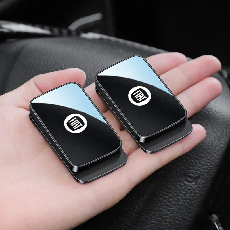 Estabilizador de cinturón de seguridad magnético ajustable para Fiat 500 Panda 500e Tipo Cronos Argo Ducat, accesorios de clip tensor de cinturón de seguridad
