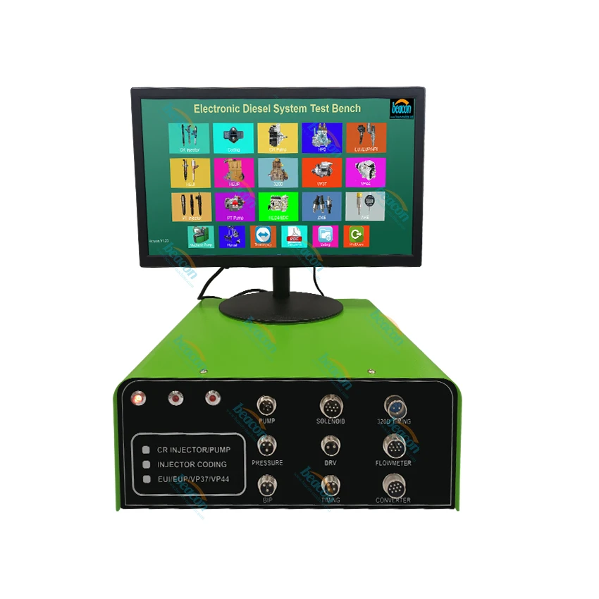Auto Vehicle Repair Machine BEI-E Common Rail diesel Tester Simulator Injector Pump test System with Flow Control Box