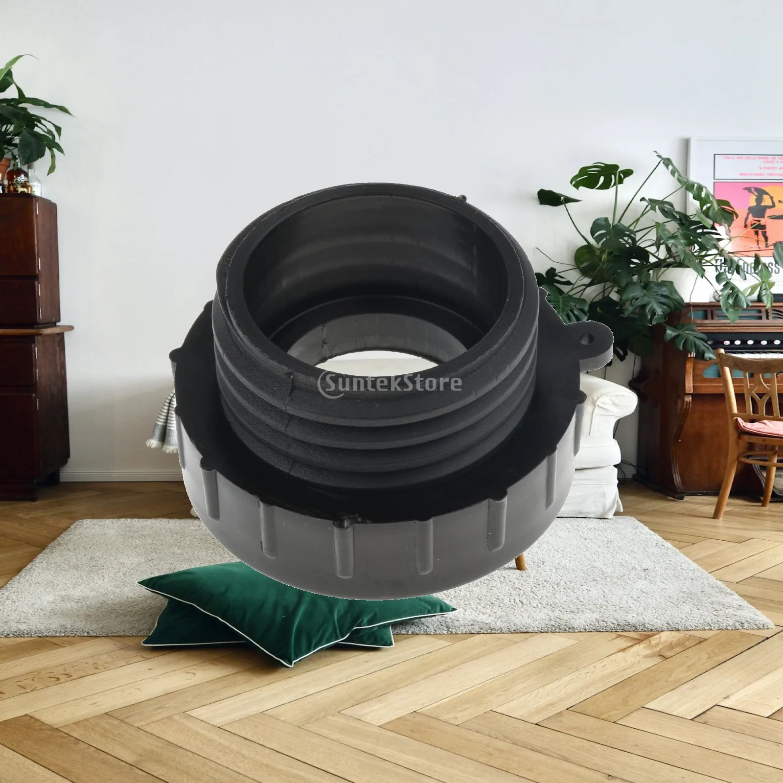 High Strength Plastic IBC Adapter 2 Inch Fine Thread Tote Tank Cap Hose Fittings for Liquid Transfer