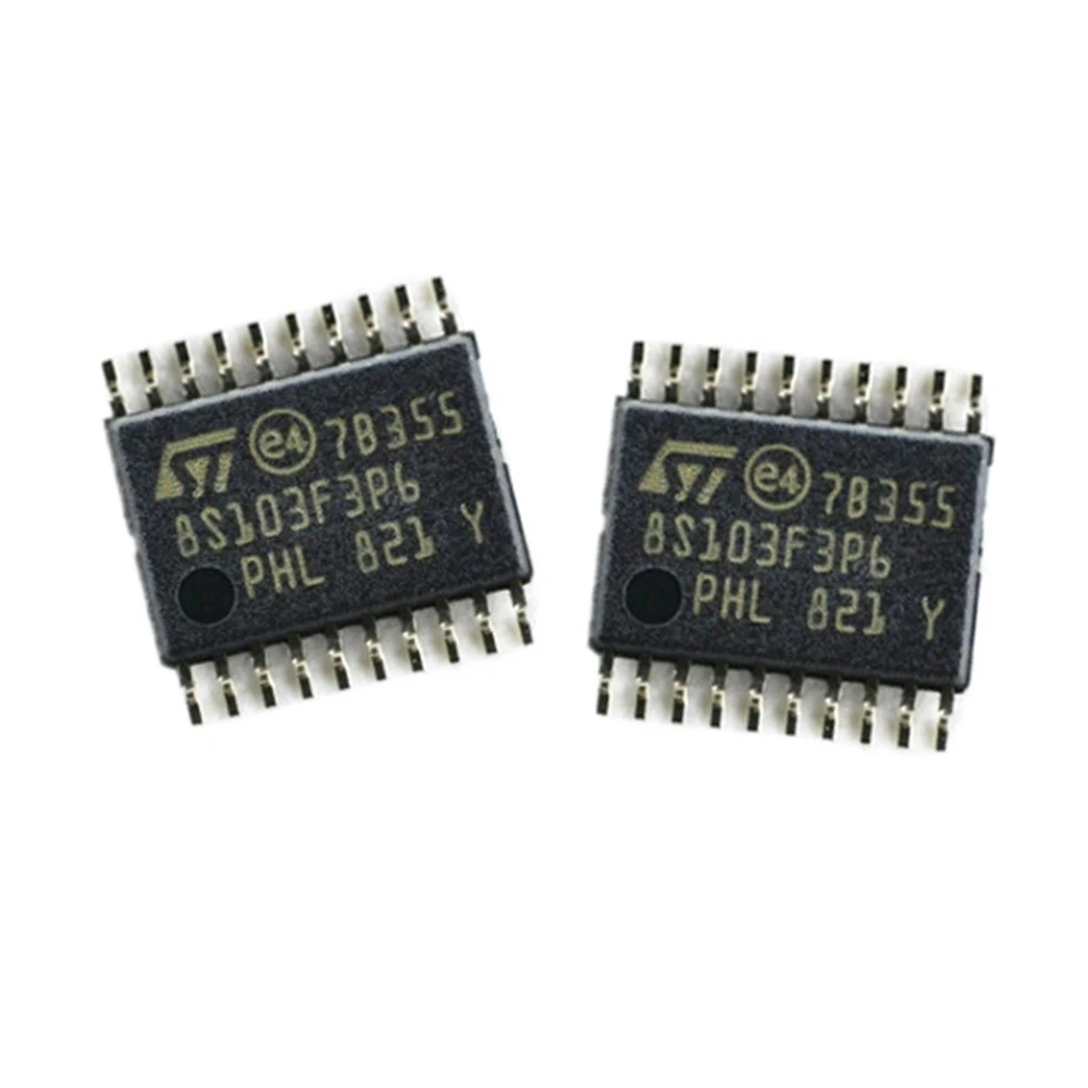 5 قطعة/الوحدة الأصلي STM8S103F3P6TR STM8S103F3P6 TSSOP-20 16 ميجا هرتز/8KB ذاكرة فلاش/8 بت متحكم MCU