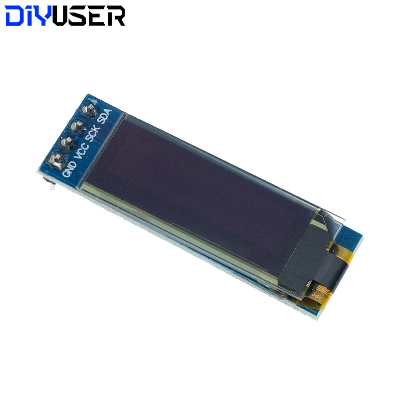 0.91 inch OLED Module White/Blue OLED 128X32 OLED LCD LED Display Module 0.91